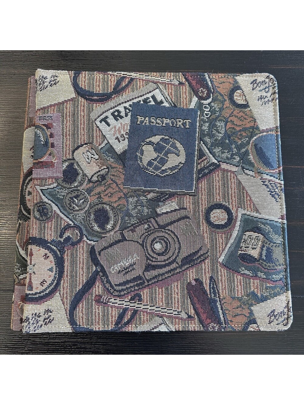 Creative Memories 12x12 Passport Tapestry Travel Album Scrapbook New Retired